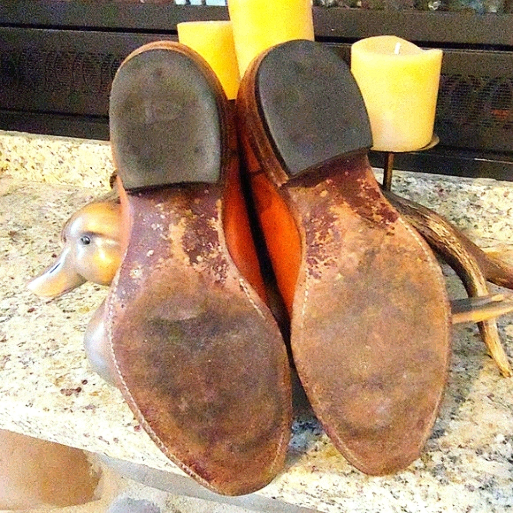Justin Cowboy Boots Style 1697 size 9 1/2 D - Picture 4 of 7